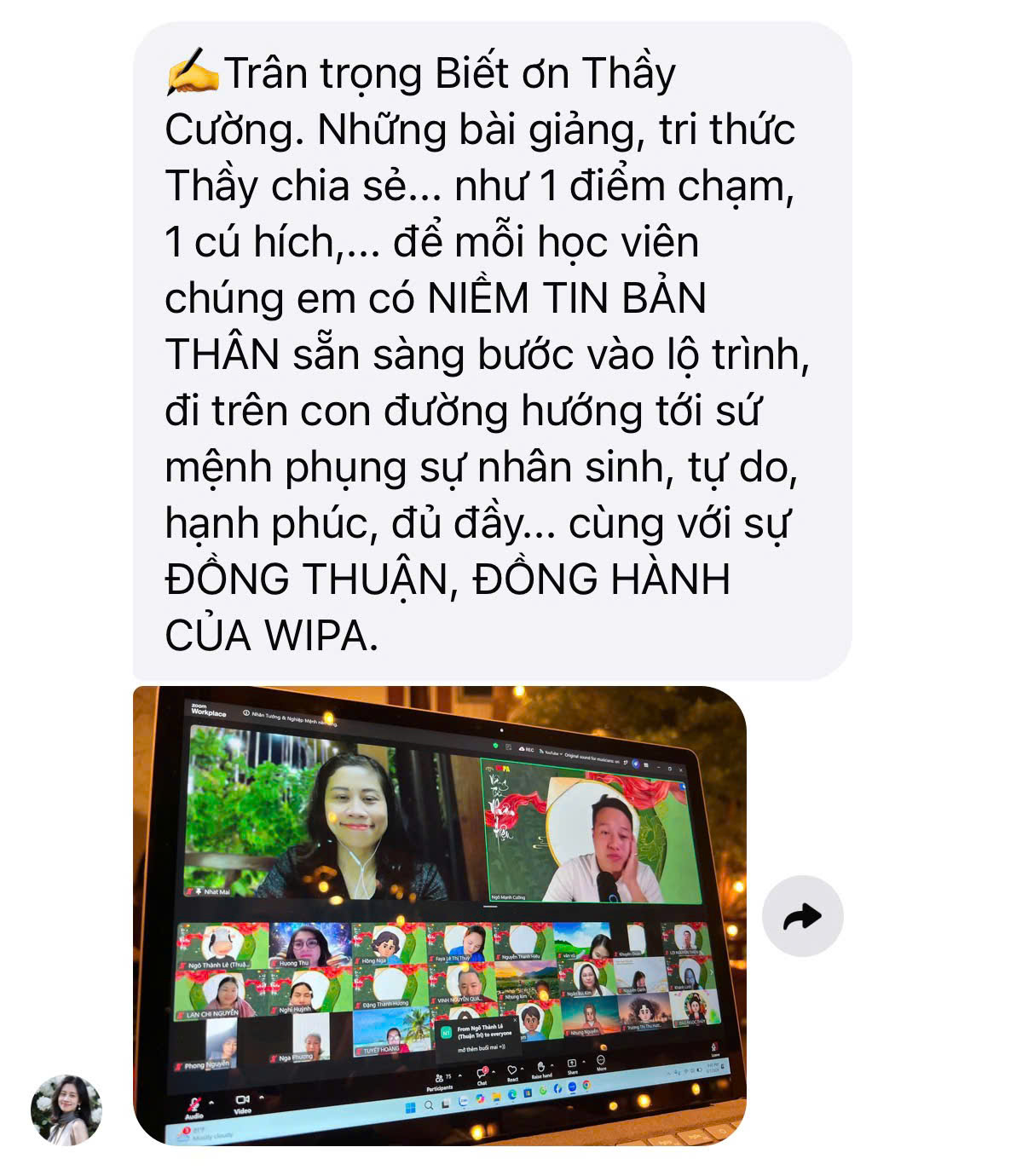 Feedback học viên 7