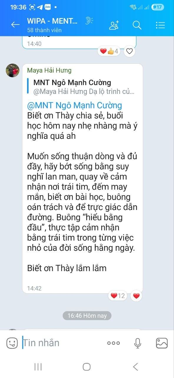 Feedback học viên 5