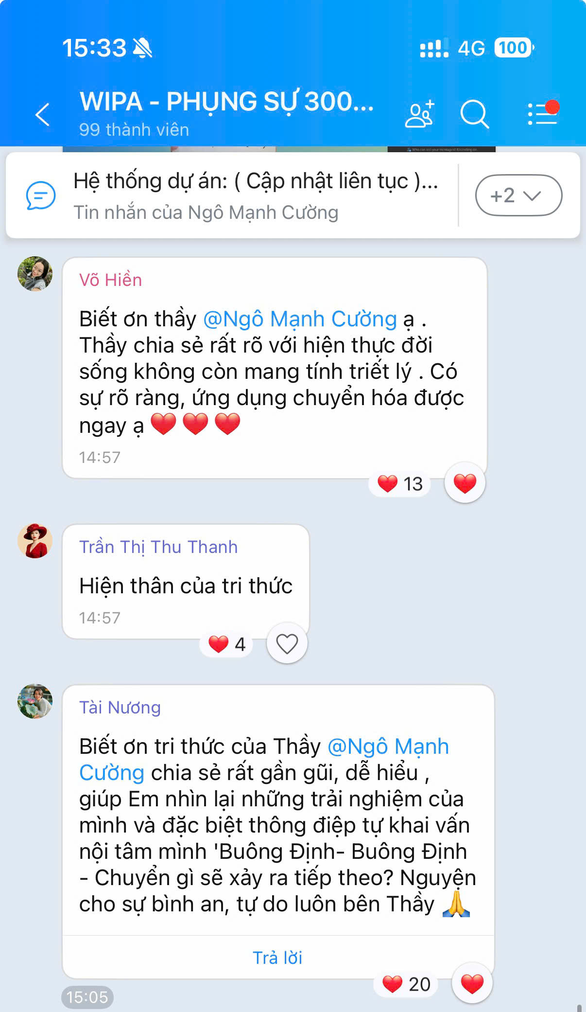 Feedback học viên 3