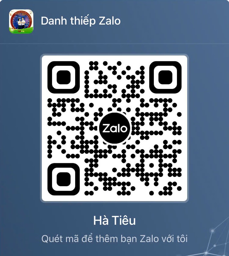 Mã QR Zalo Hà Tiêu
