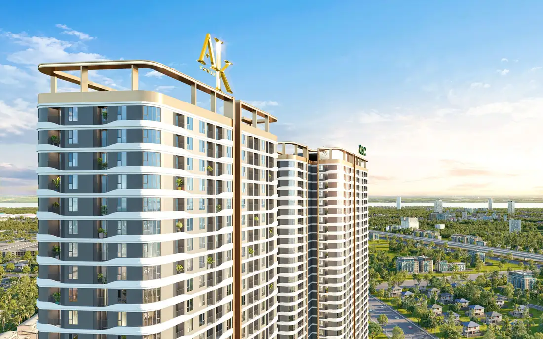 Đỉnh tháp A&K với tầm nhìn thoáng đãng