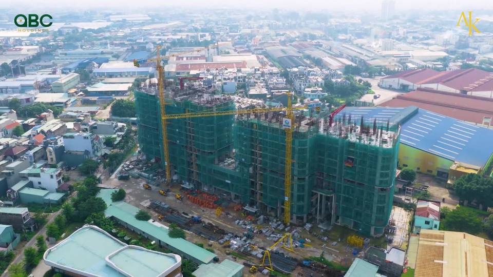 Hình ảnh thi công A&K Tower tháng 10/2026