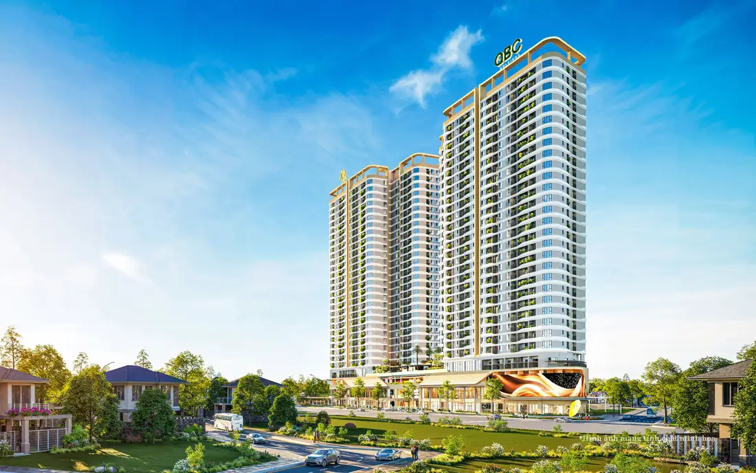 Tháp xanh giữa khu dân cư cao cấp