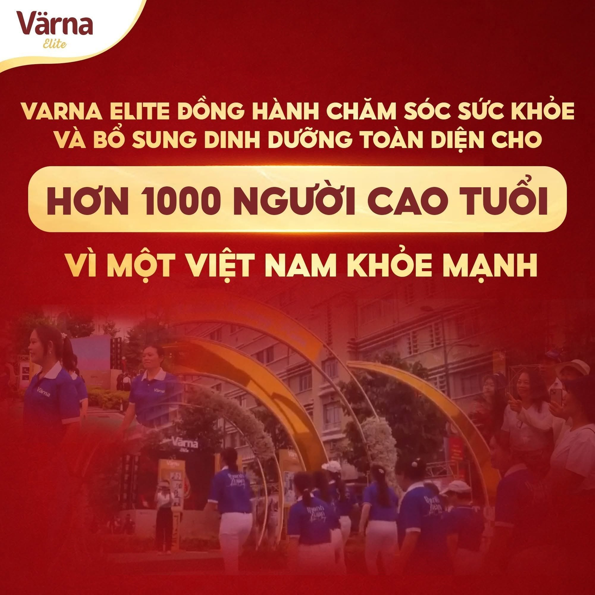 Värna Elite đồng hành chăm sóc sức khỏe hơn 1000 người cao tuổi