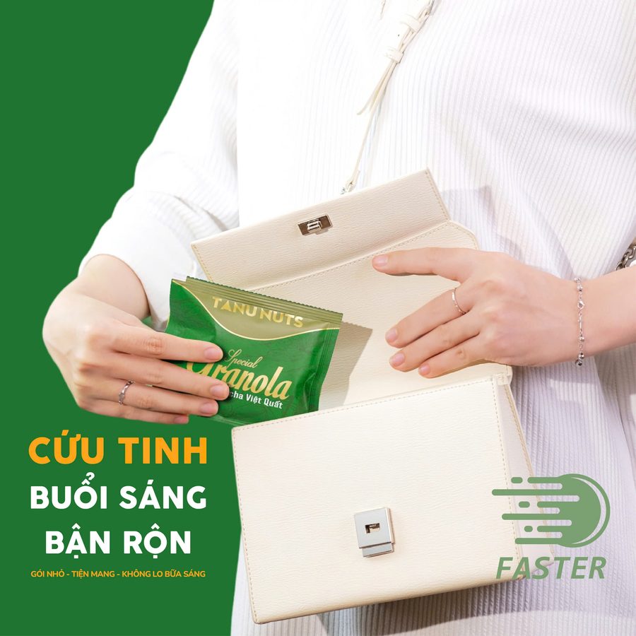 Cứu tinh buổi sáng bận rộn, gói nhỏ tiện mang