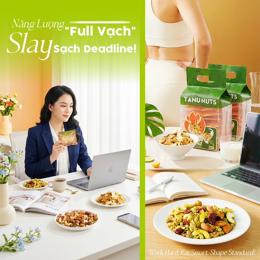 Năng lượng làm việc cùng Granola