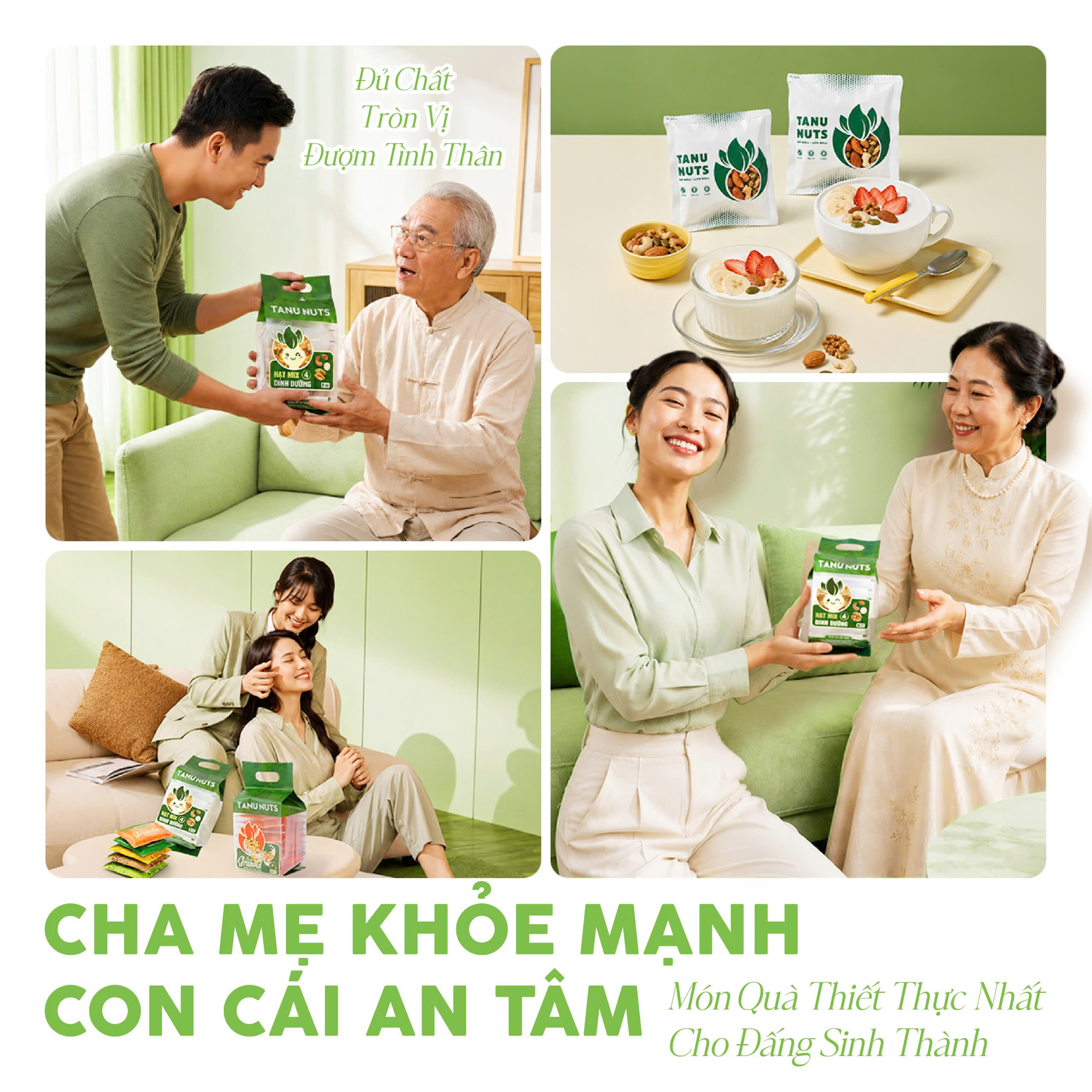 Món quà thiết thực cho cha mẹ
