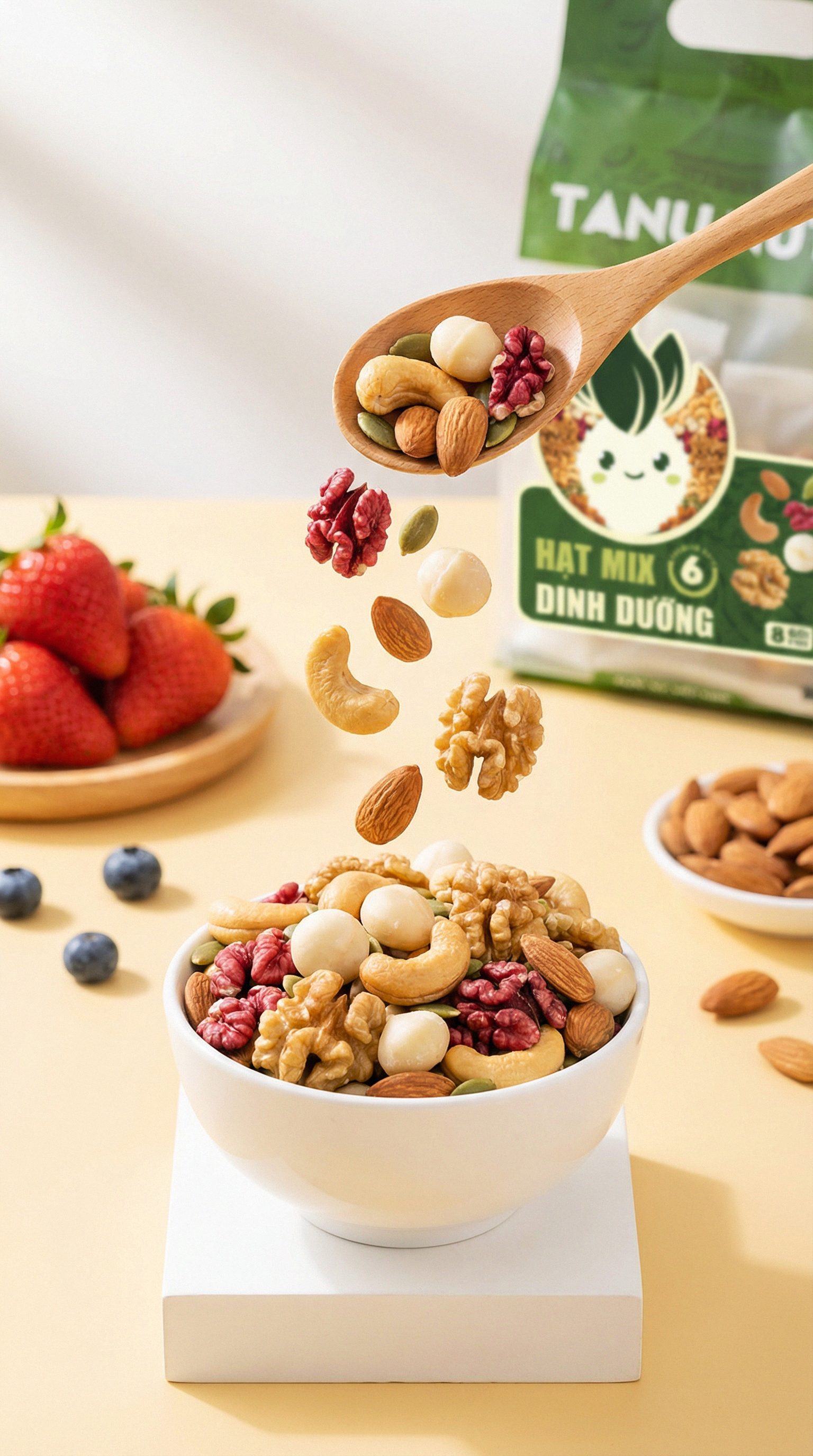 Hạt Mix Dinh Dưỡng TANU NUTS