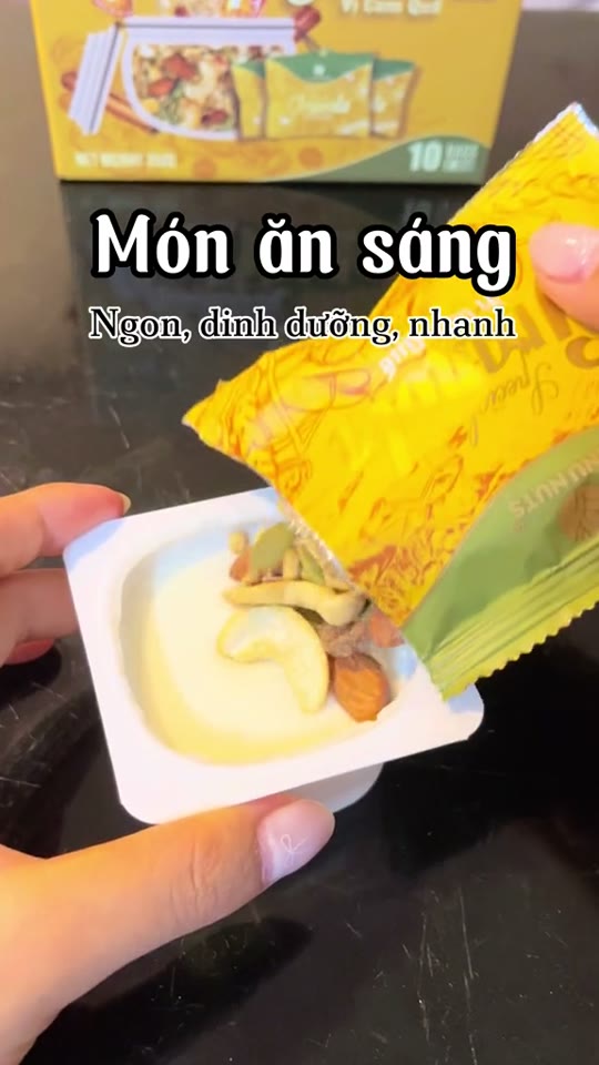 Bữa sáng nhanh gọn của tui
