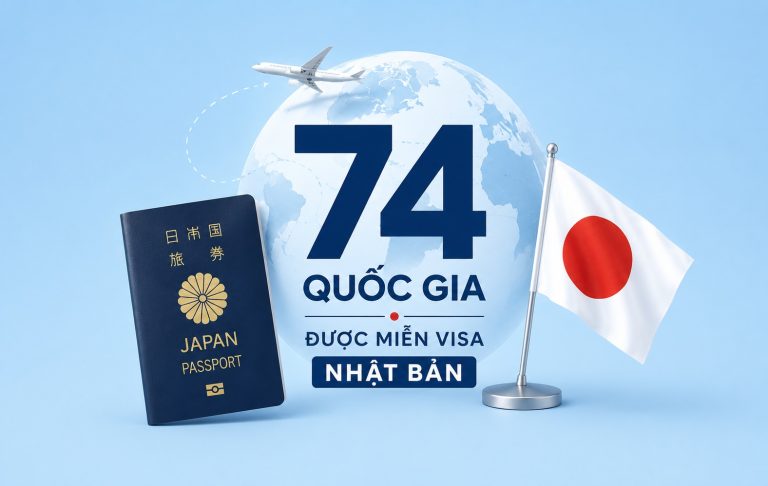 Nhật Bản miễn visa cho 74 quốc gia và vùng lãnh thổ