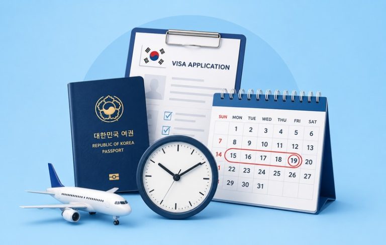Làm visa Hàn Quốc bao lâu và thời gian xét duyệt visa
