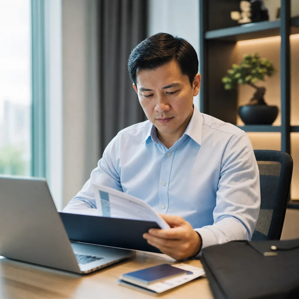 Doanh nhân Việt Nam chuẩn bị hồ sơ visa công tác Úc