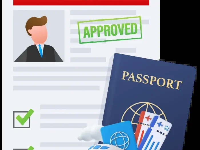 Bộ hồ sơ xin visa Trung Quốc được sắp xếp theo thứ tự trước khi nộp
