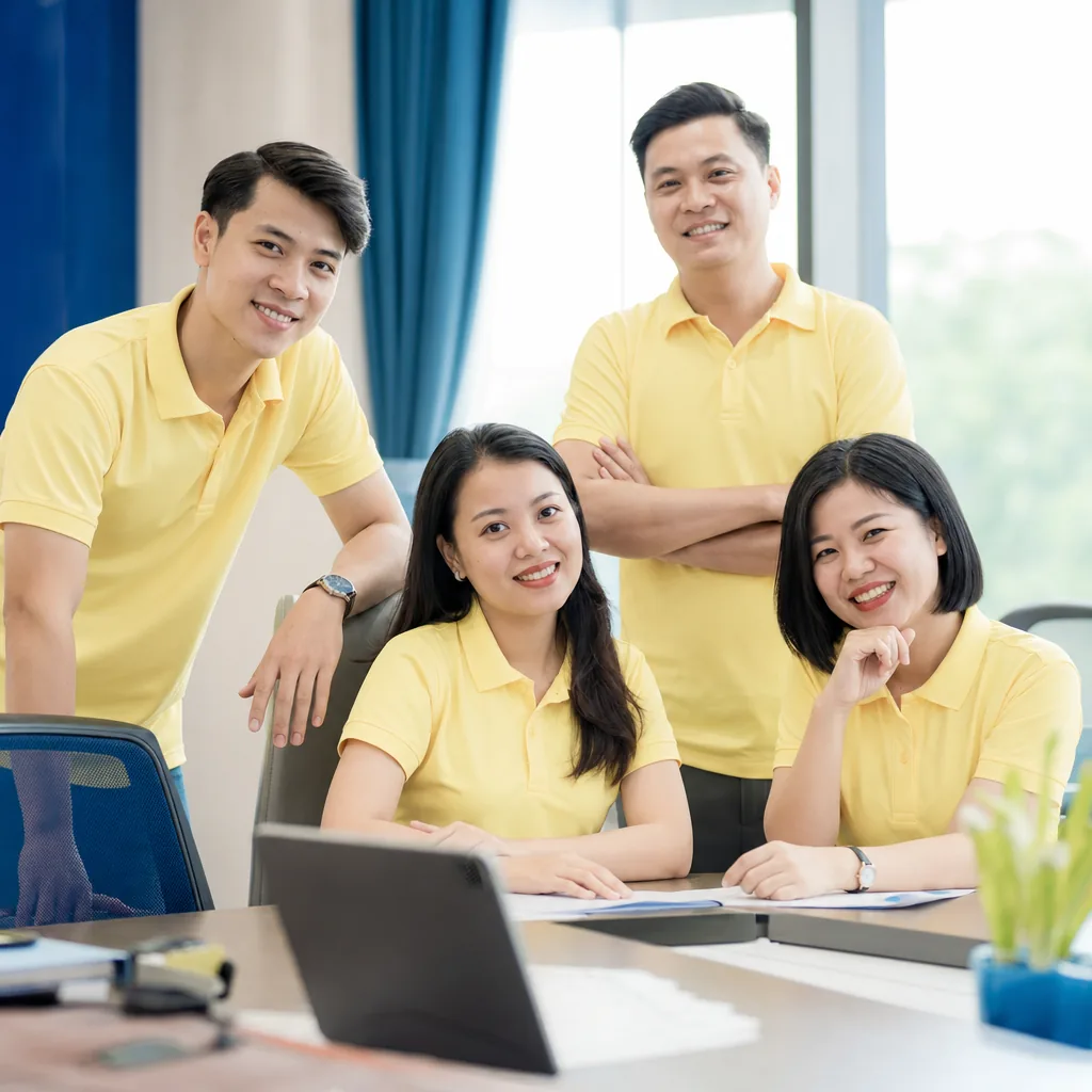 Đội ngũ chuyên viên tư vấn visa của Visa Minh Quân