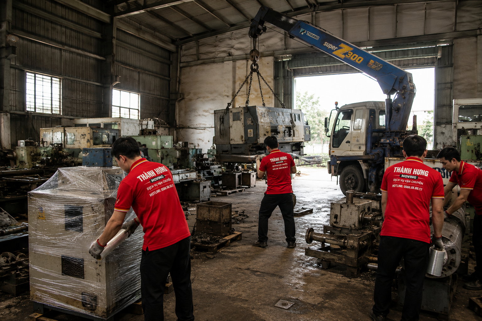 Dự án chuyển nhà xưởng