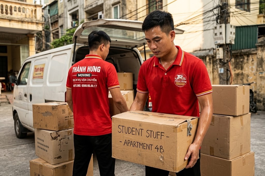 Nhân viên chuyển phòng trọ