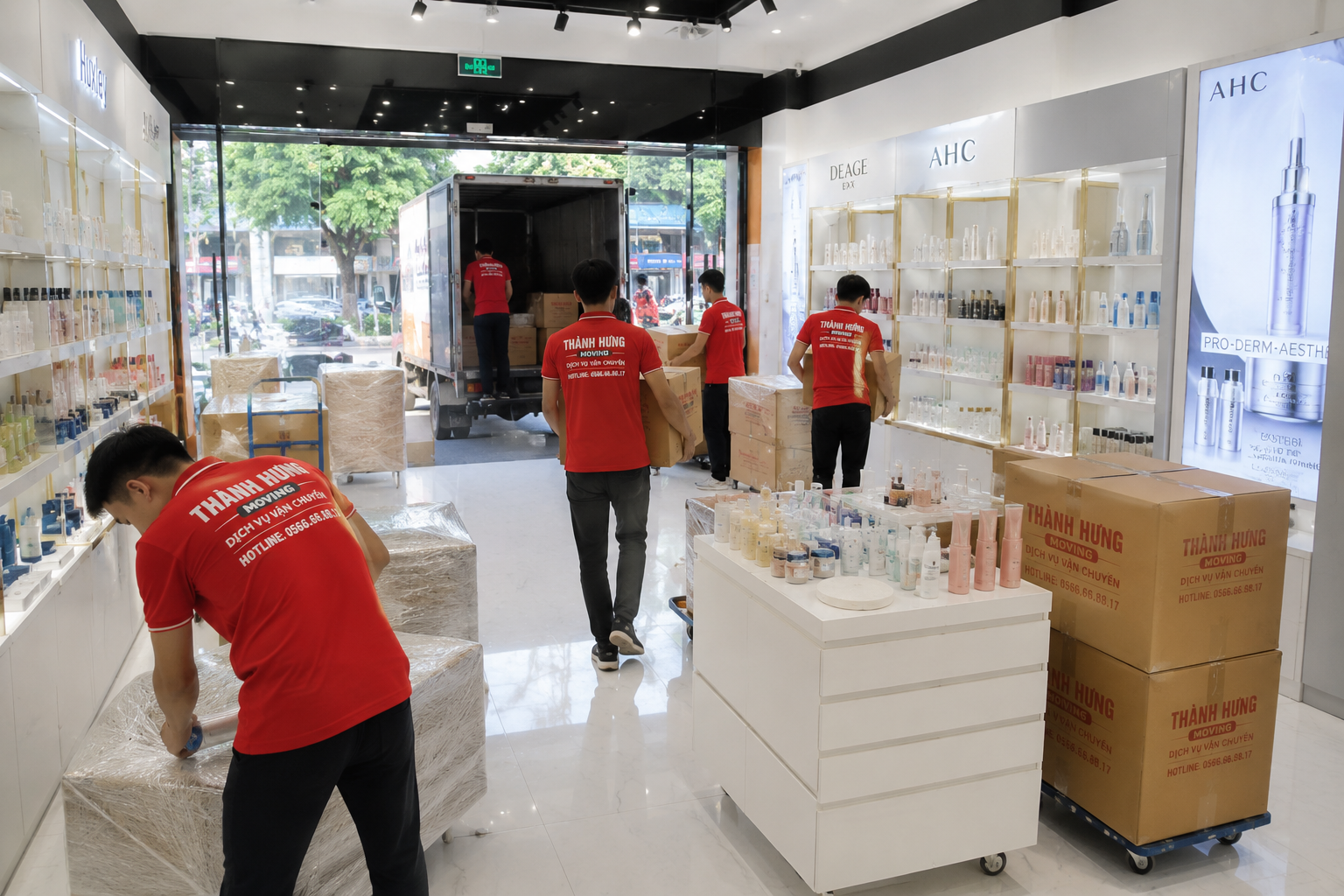 Chuyển showroom
