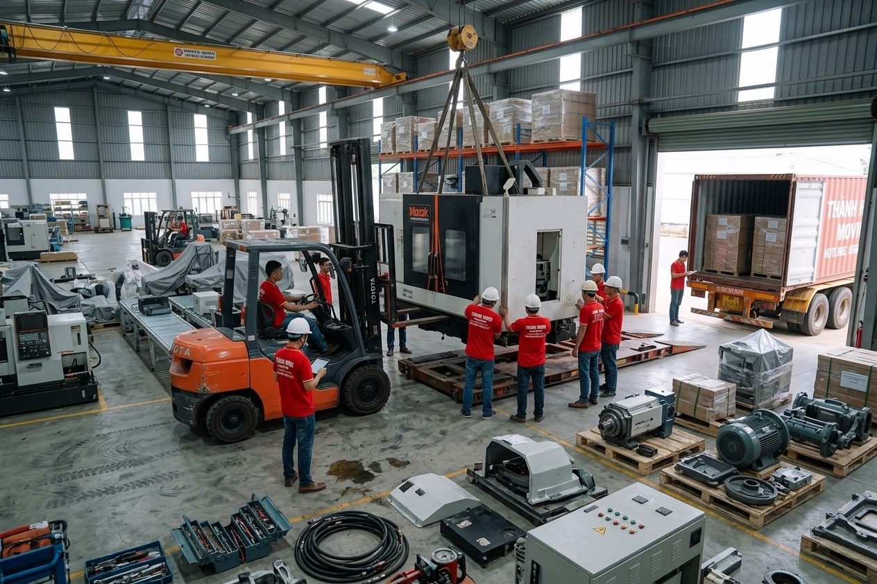 dịch vụ chuyển kho xưởng tại thủ đức