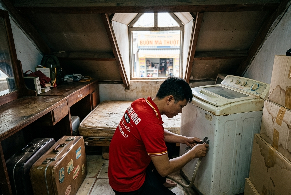 Chuyển phòng có tầng lầu
