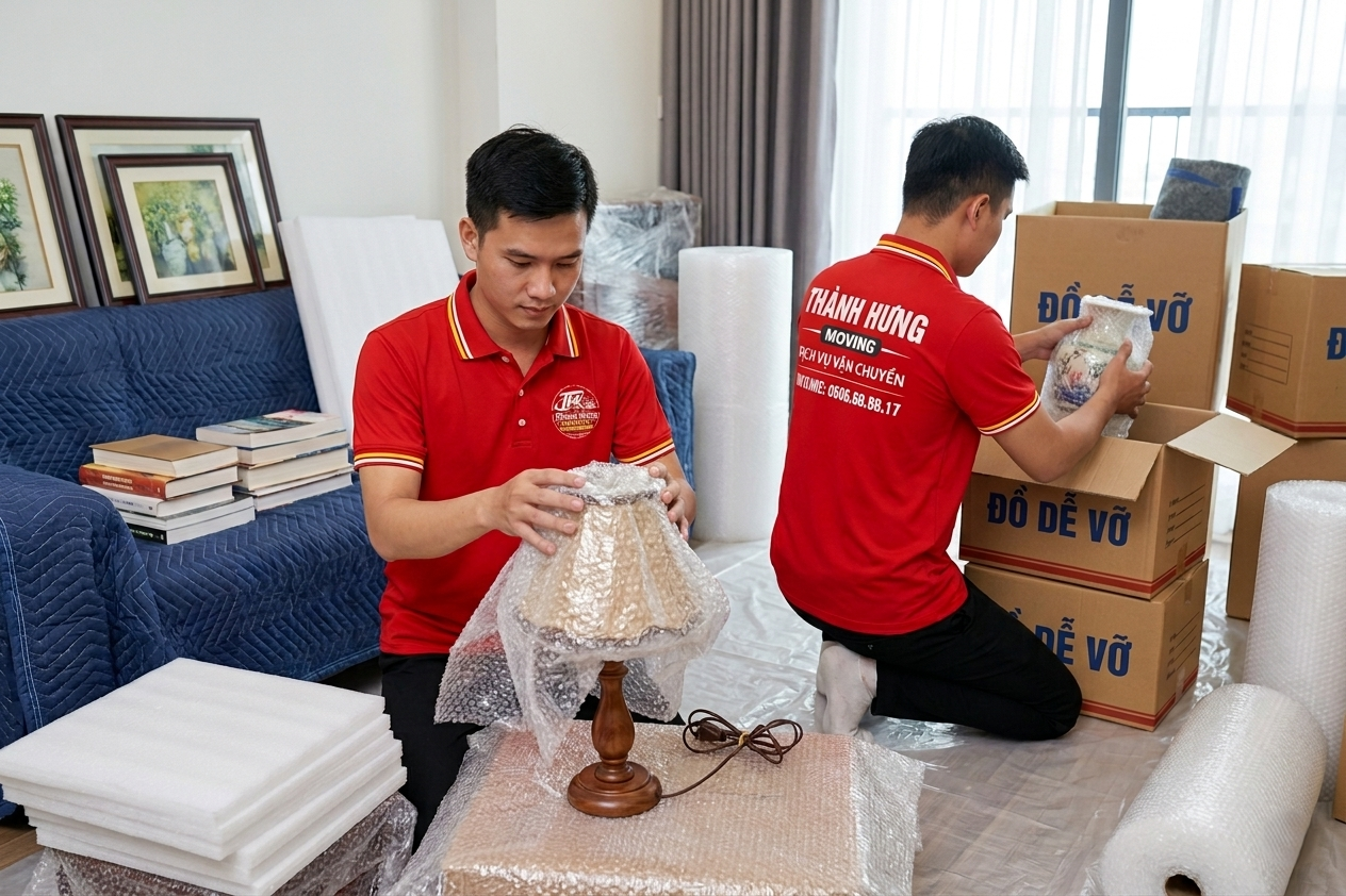 Đóng gói đồ chuyển trọ