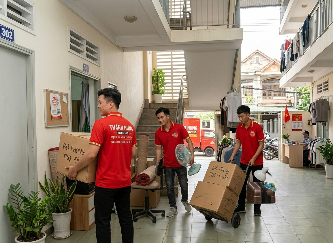 Chuyển phòng trọ Thành Hưng Moving