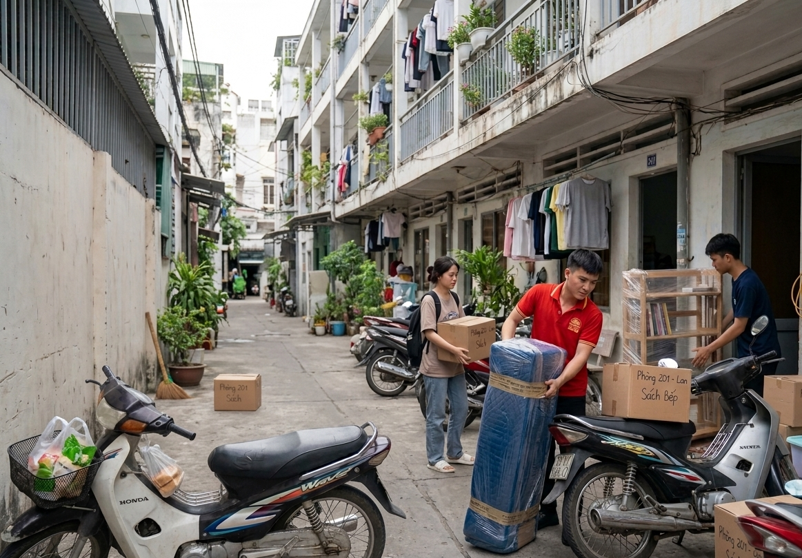 Chuyển ký túc xá