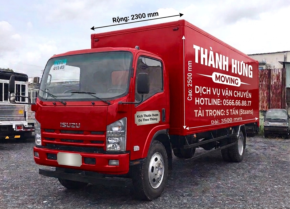 Xe tải 5 tấn
