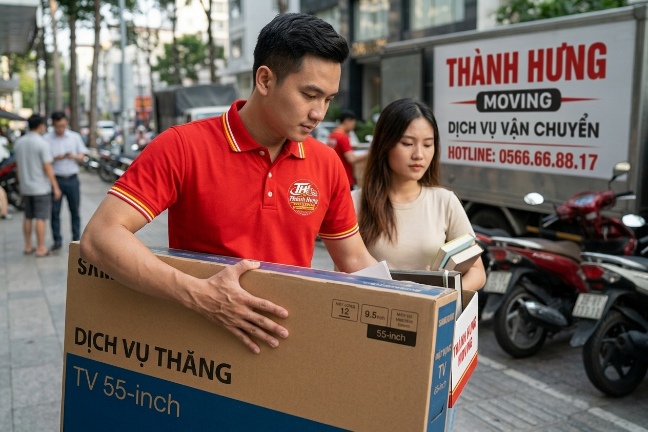 Bốc xếp phòng trọ