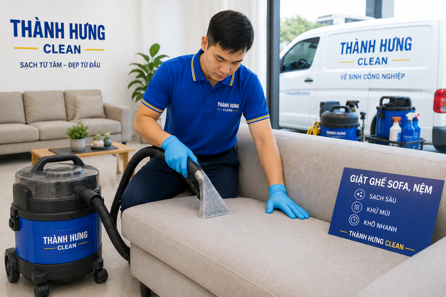 giặt ghế sofa nệm và thảm