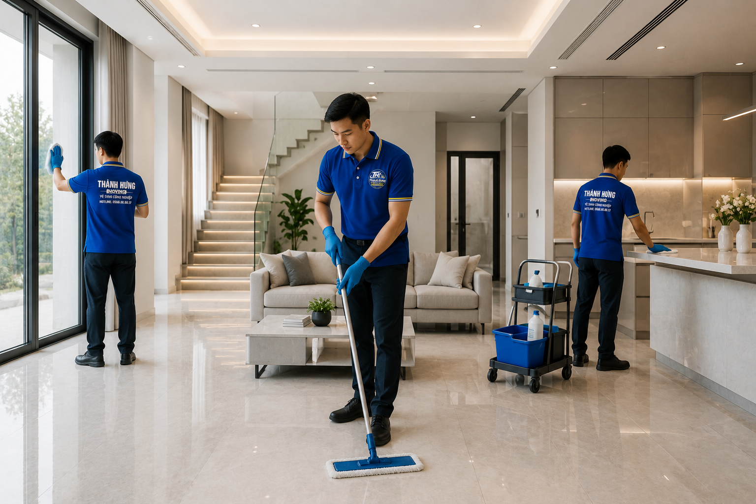 Nhà sạch hoàn thiện