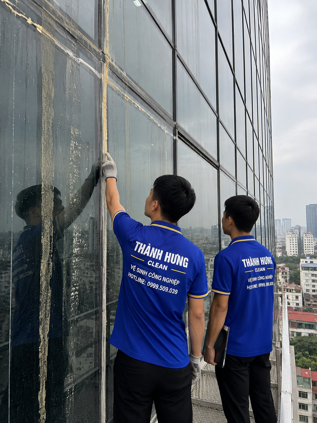 Trước thi công - Kính cường lực
