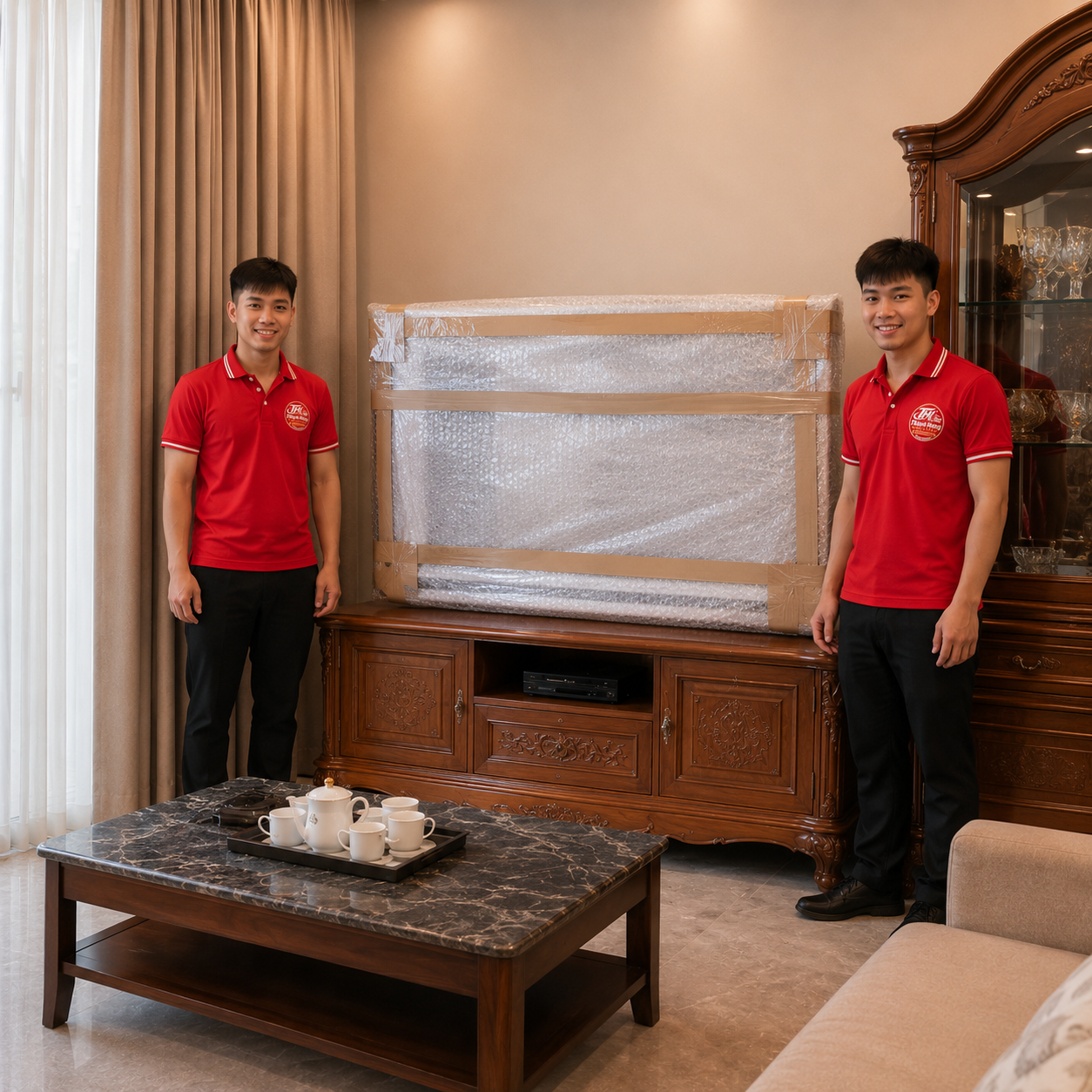 TV đã bọc an toàn