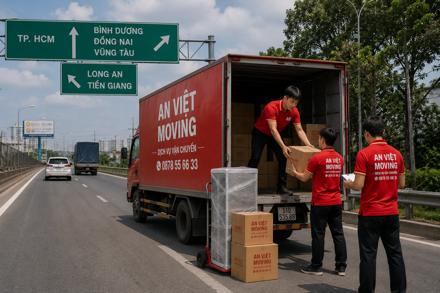 Vận chuyển hàng hóa liên tỉnh