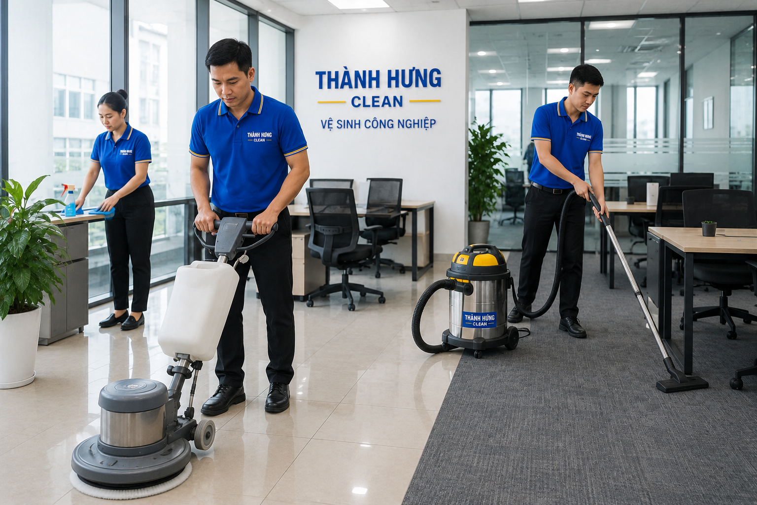 Vệ sinh văn phòng chuyên nghiệp