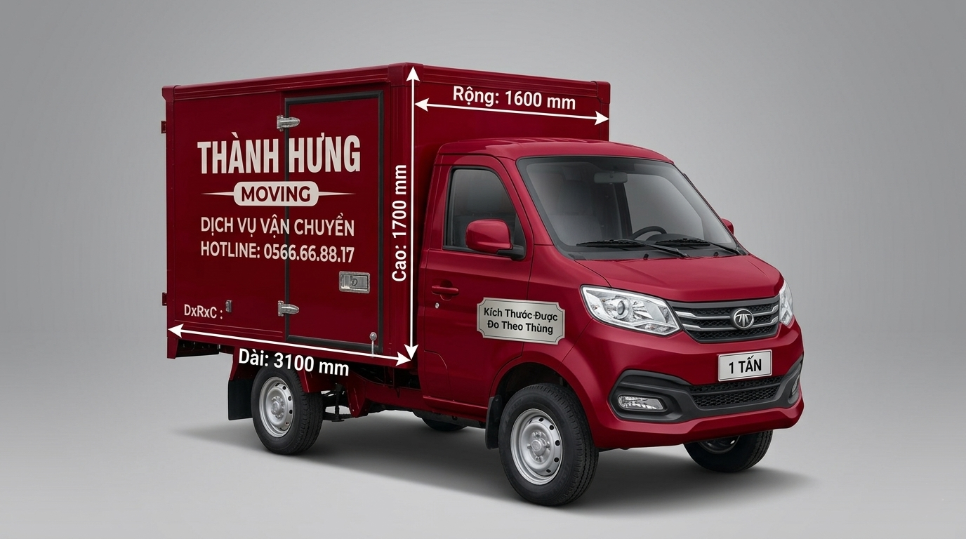 Xe tải 500kg Thành Hưng Moving