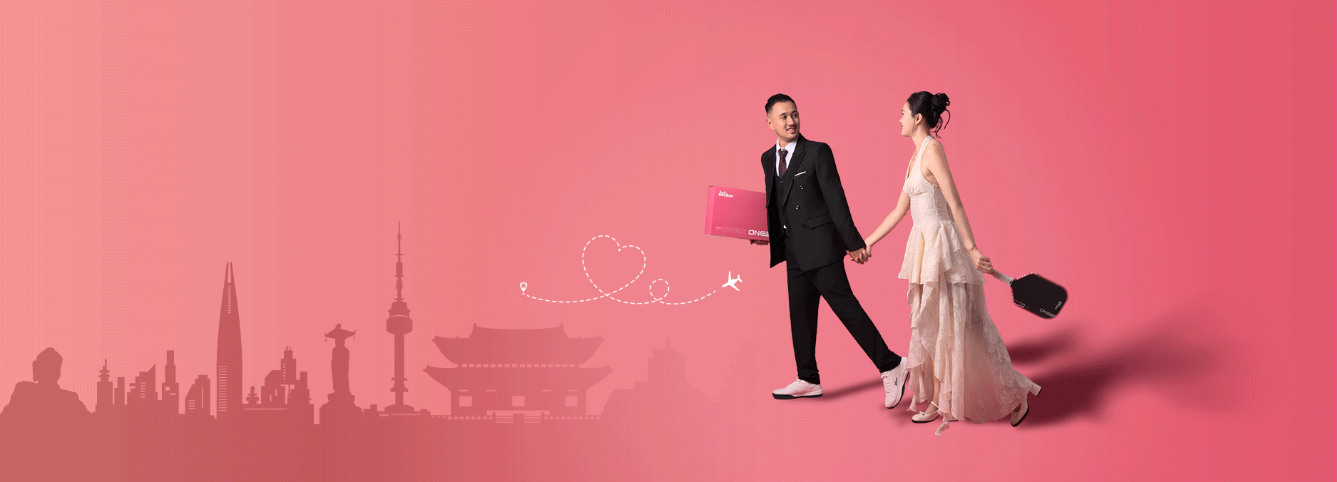 Cặp đôi và phối cảnh Hàn Quốc trong chiến dịch Pick For Girls
