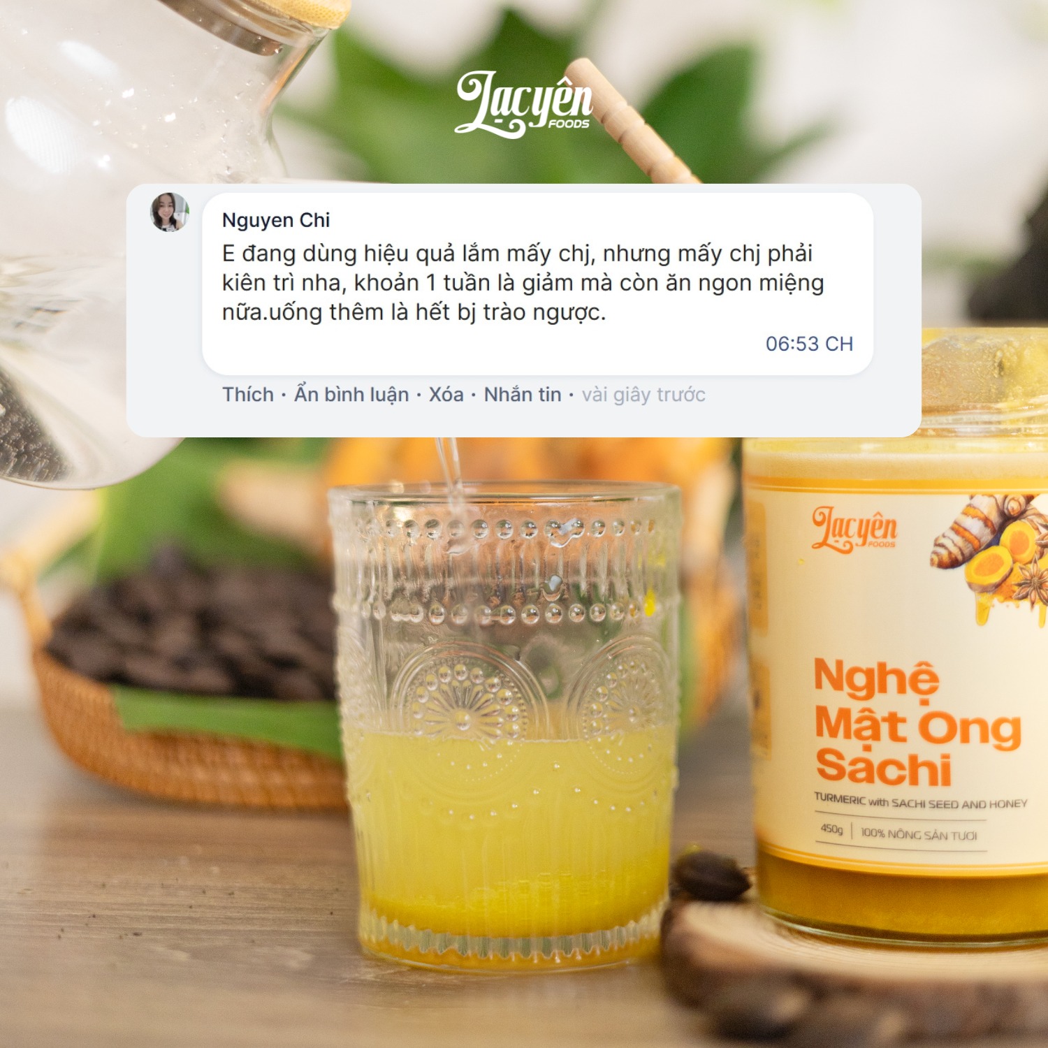 Đánh giá khách hàng Nghệ Mật Ong Sachi