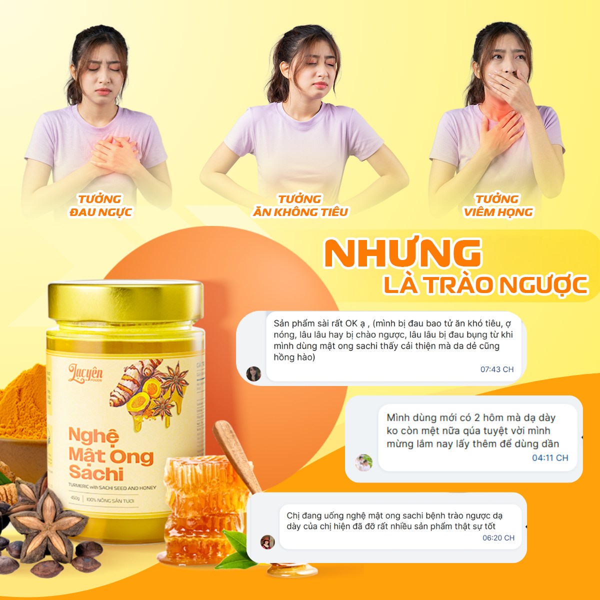 Đối tượng sử dụng Nghệ Mật Ong Sachi