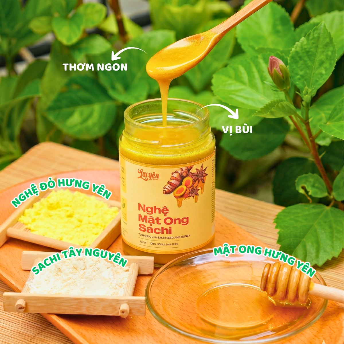 Giá trị dinh dưỡng Nghệ Mật Ong Sachi