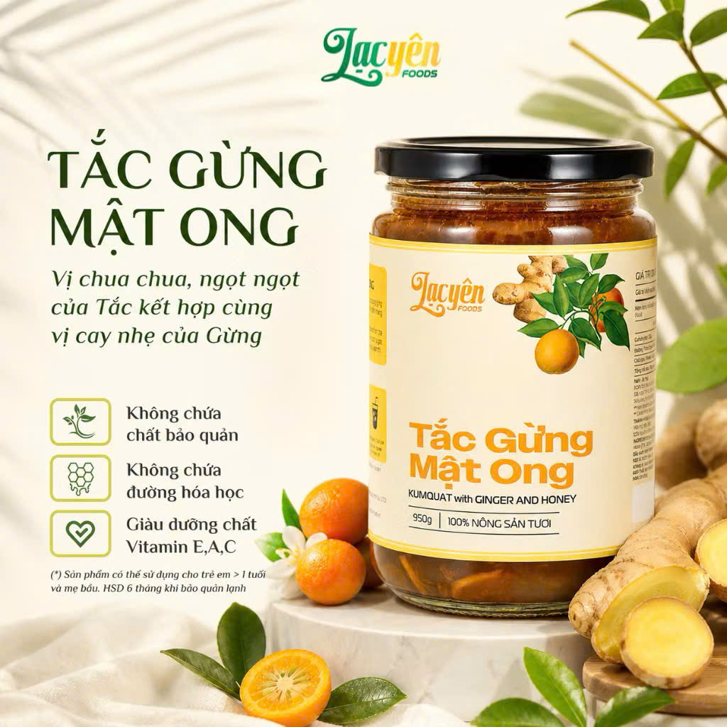 Tắc Gừng Mật Ong