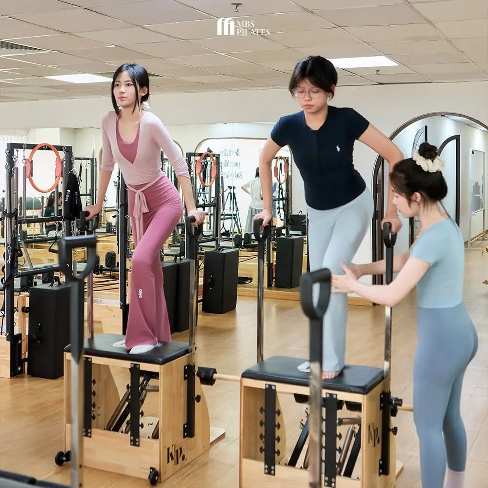 Tập với ghế Pilates