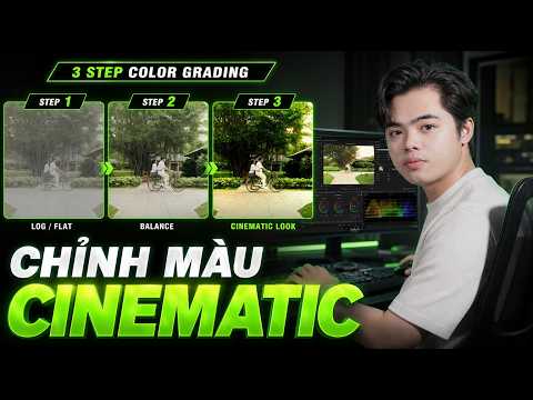 Ảnh đại diện bài giảng chỉnh màu Cinematic của EDIFY LABS