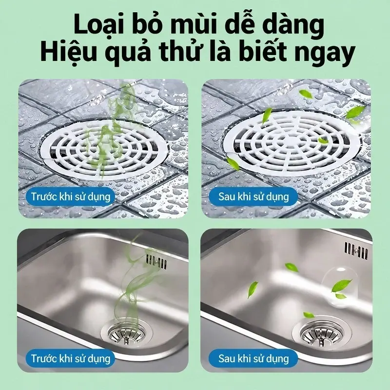Hình mô tả viên khử mùi ống cống 3