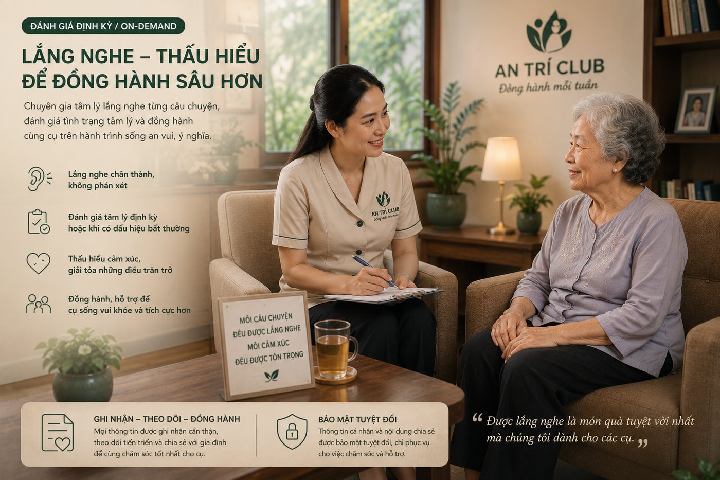 Lắng nghe và thấu hiểu cùng chuyên gia tâm lý