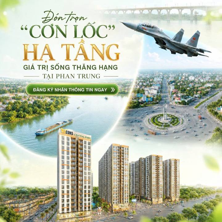 Ấn phẩm quảng cáo Bcons Central Park — Đón trọn “cơn lốc” hạ tầng