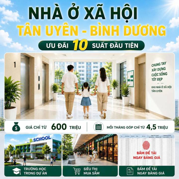 Ấn phẩm quảng cáo Bcons City Life — Ưu đãi 10 suất đầu tiên