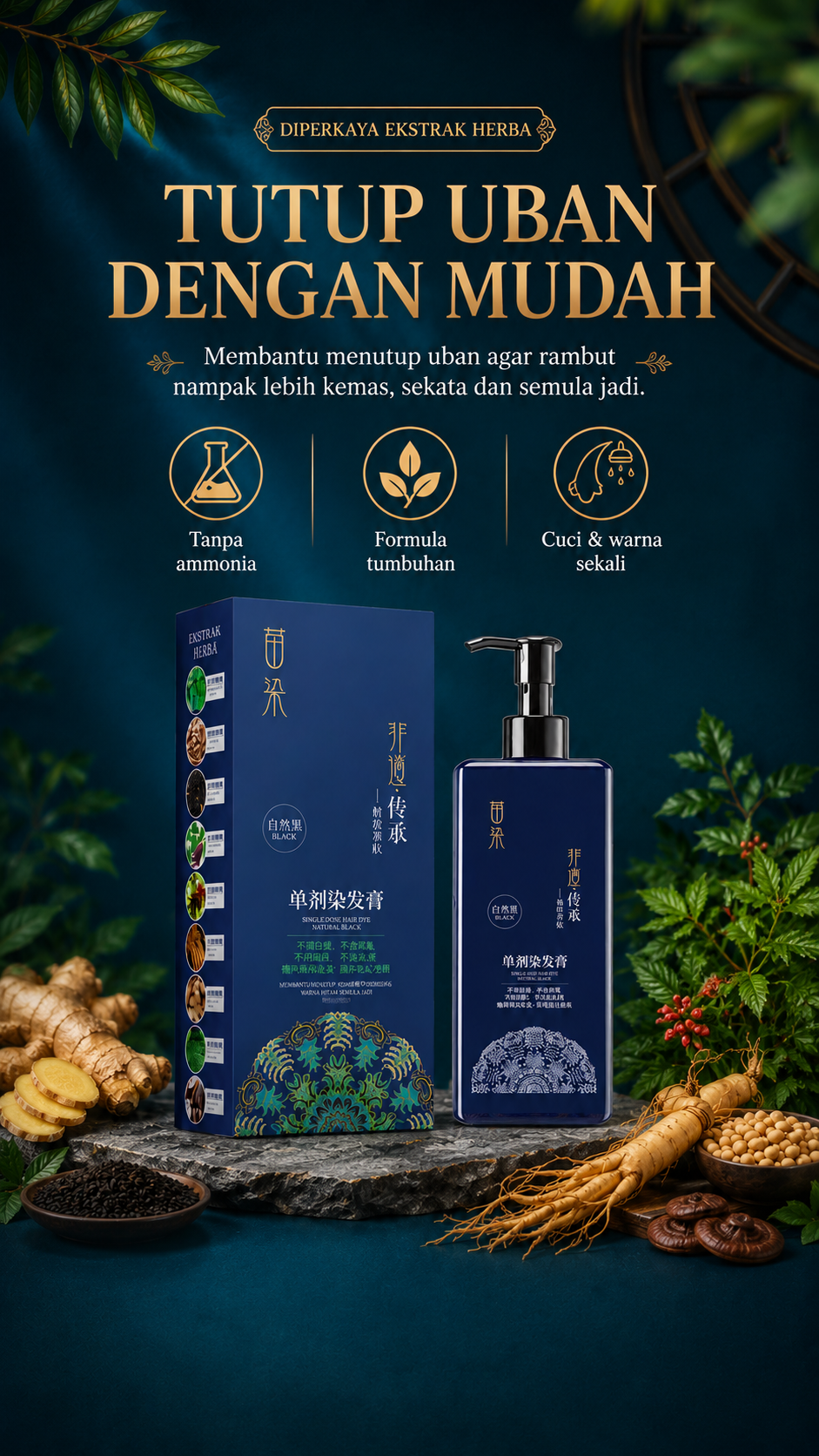Pewarna Rambut Herba
