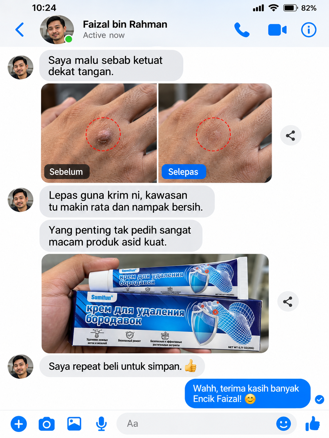 Ulasan pelanggan Sumifun 4