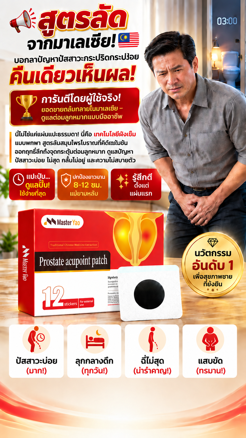 Master Yao Prostate Patch