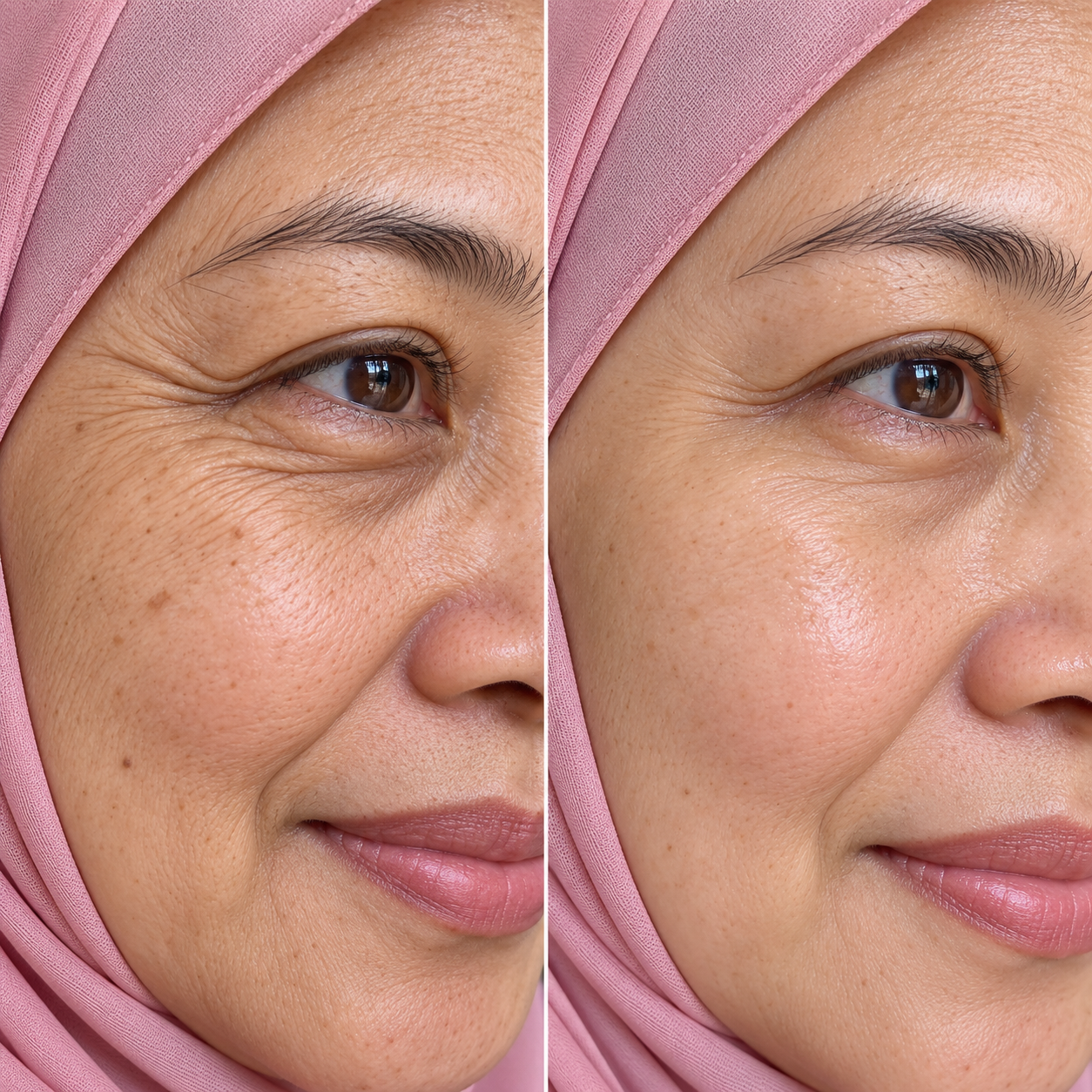 Hasil penggunaan Dr.Melaxin